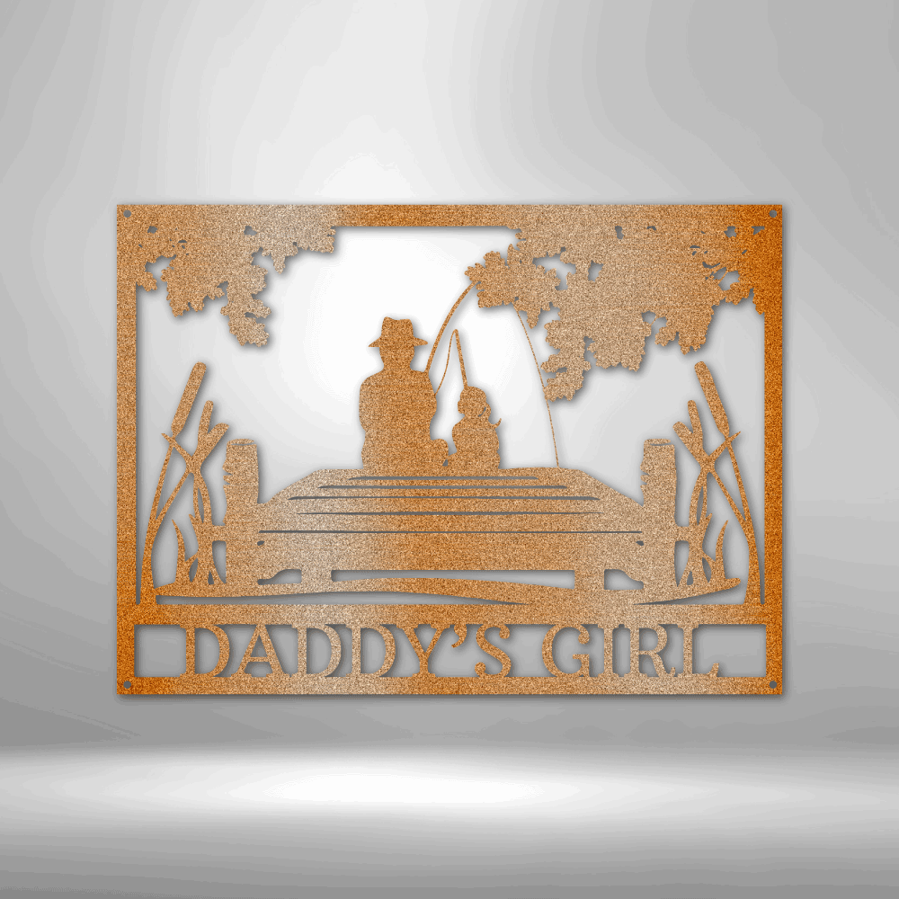 Quality Time Monogram - Steel Sign