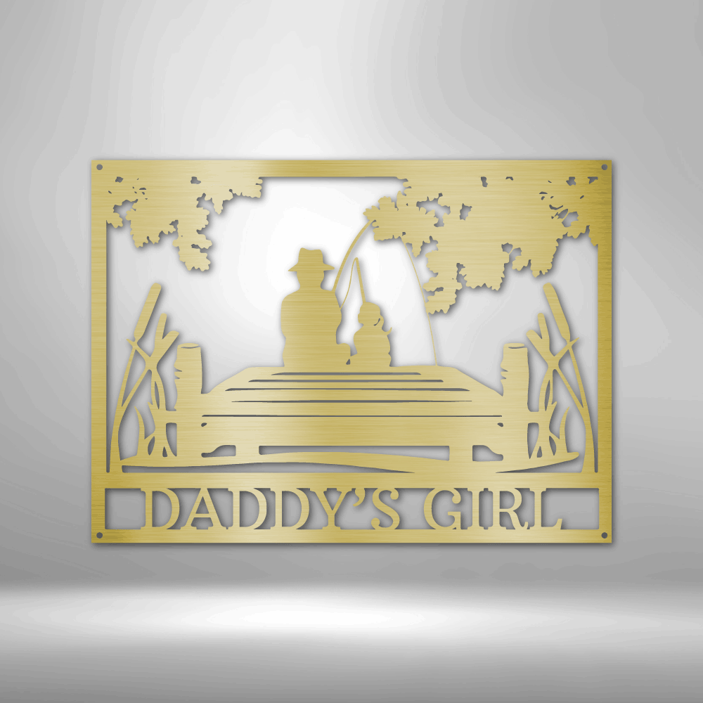 Quality Time Monogram - Steel Sign