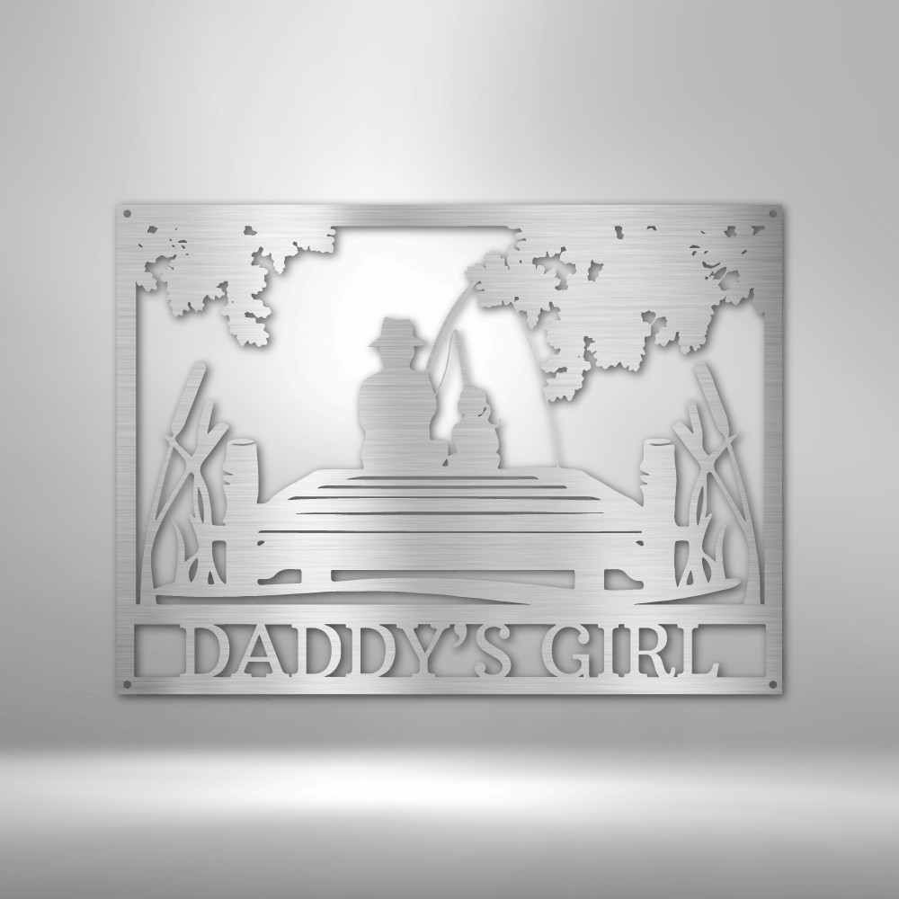 Quality Time Monogram - Steel Sign