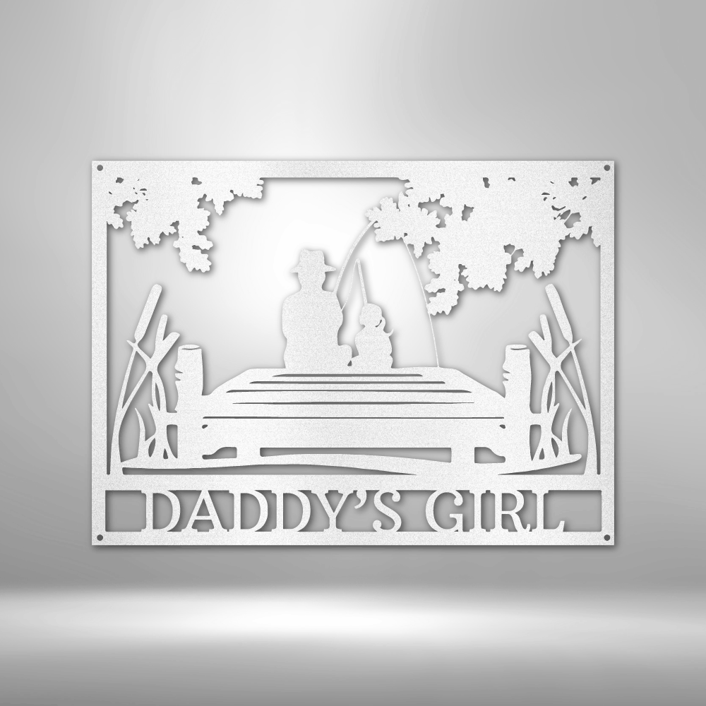 Quality Time Monogram - Steel Sign
